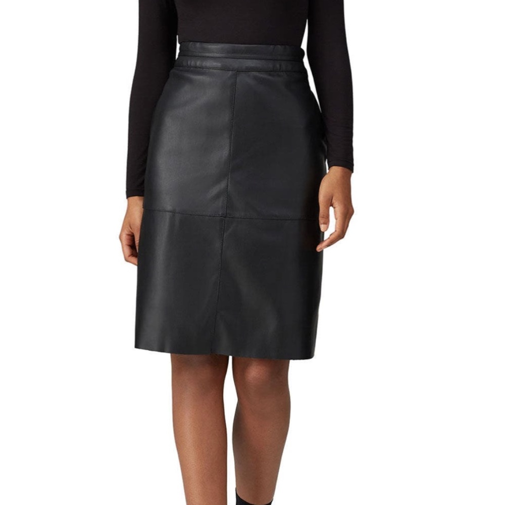 Universal Standard Vegan Leather Skirt Size 14, 16